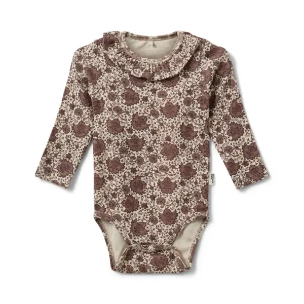 Dicte Langærmet Body - Flower - 80