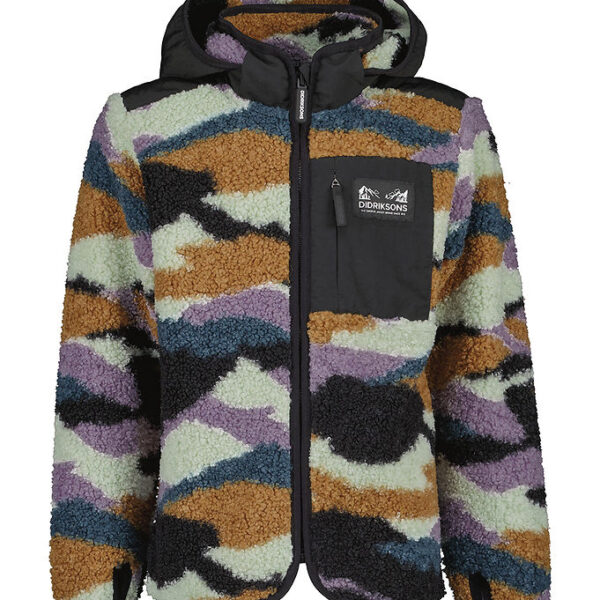 Didriksons Fleecejakke - Exa - Mountain Flow Didriksons Fleecejakke - Exa - Mountain Flow