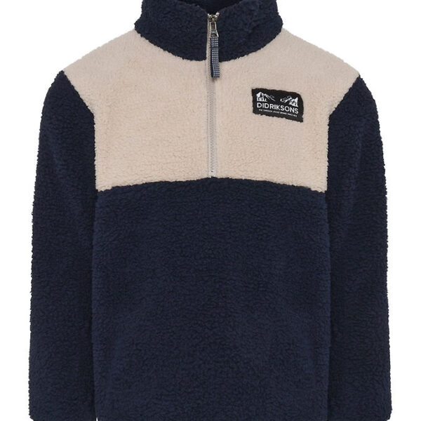 Didriksons Fleecetrøje - Gosig - Navy Didriksons Fleecetrøje - Gosig - Navy
