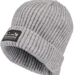 Didriksons Hue - Strik - Bus - Grey Melange