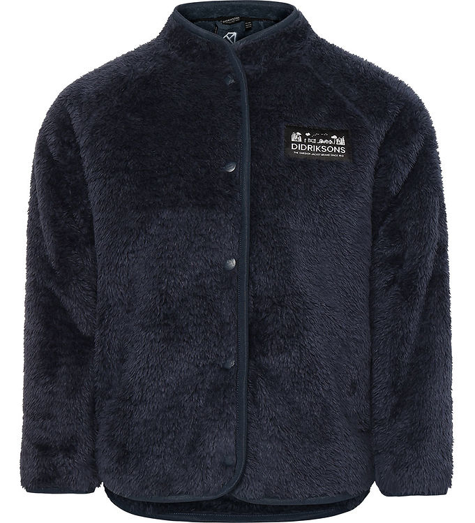 Didriksons Jakke - Imiteret Pels - Mylla - Navy Didriksons Jakke - Imiteret Pels - Mylla - Navy