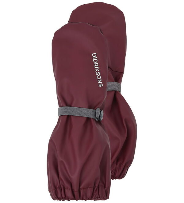 Didriksons Luffer m. Fleece - PU - Pileglove - Anemon Red Didriksons Luffer m. Fleece - PU - Pileglove - Anemon Red