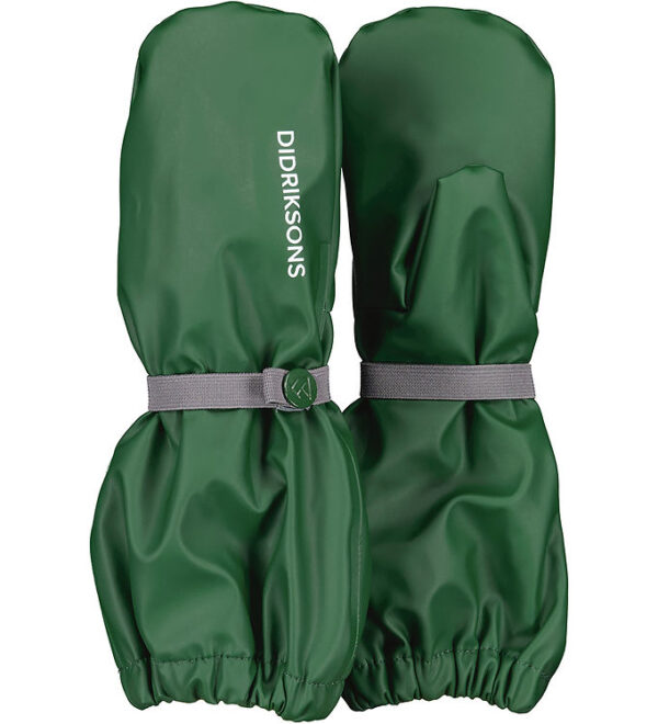Didriksons Regnluffer m. Fleece - PU - Pileglove - Grøn Didriksons Regnluffer m. Fleece - PU - Pileglove - Grøn