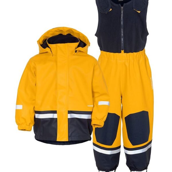Didriksons Regntøj m. For - PU - Boardman - Oat Yellow