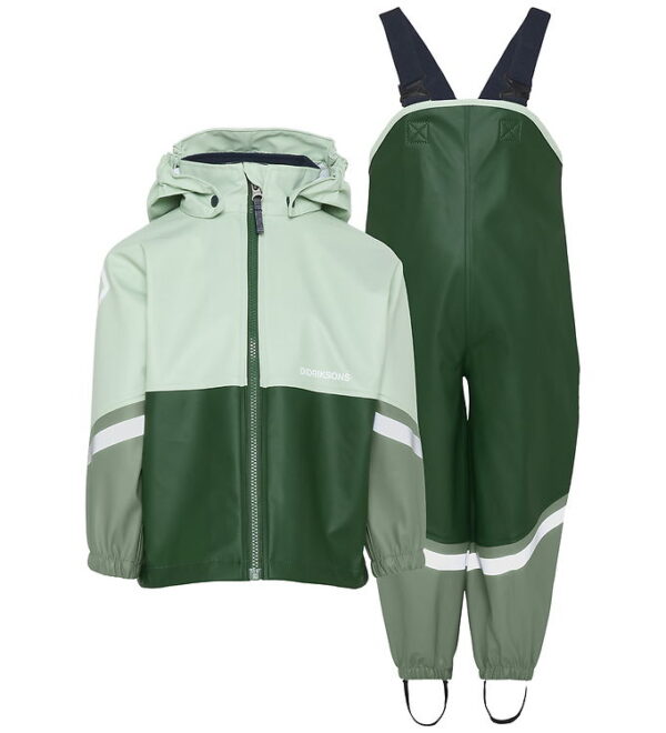 Didriksons Regntøj m. Seler - Waterman - PU - Pine Green