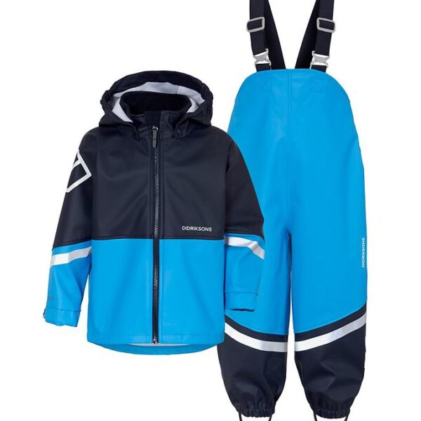 Didriksons Regntøj m. Seler - Waterman - Sharp Blue/Navy