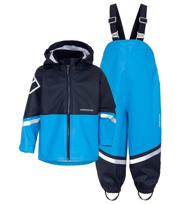 Didriksons Regntøj m. Seler - Waterman - Sharp Blue/Navy Didriksons Regntøj m. Seler - Waterman - Sharp Blue/Navy