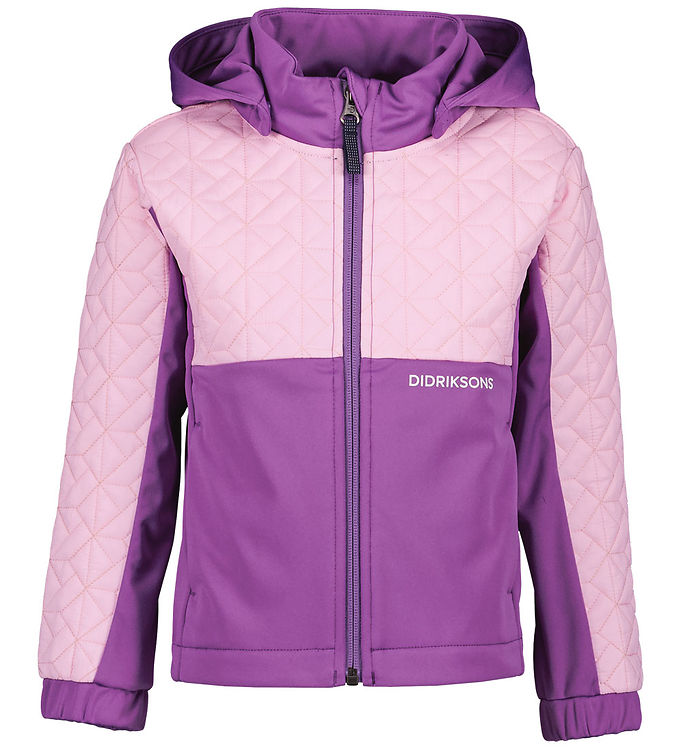 Didriksons Softshelljakke - Briska - Tulip Purple Didriksons Softshelljakke - Briska - Tulip Purple