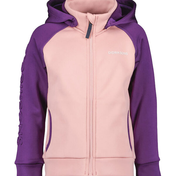 Didriksons Softshelljakke m. Fleece - Corin - Dusty Pink