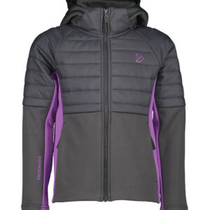 Didriksons Softshelljakke m. Termo - Nejlika - Coal Black