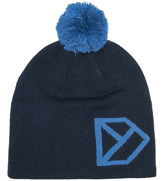 Didriksons Strikhue - Dropi - Navy Didriksons Strikhue - Dropi - Navy