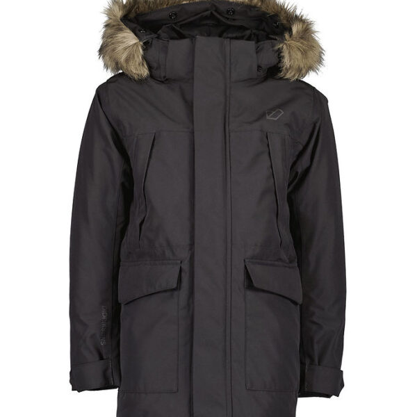 Didriksons Vinterfrakke - Oxid - Sort