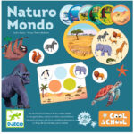 Djeco Billedlotteri - Cool School - Naturo Mondo