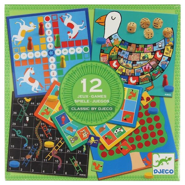 Djeco Brætspil - 12-i-en