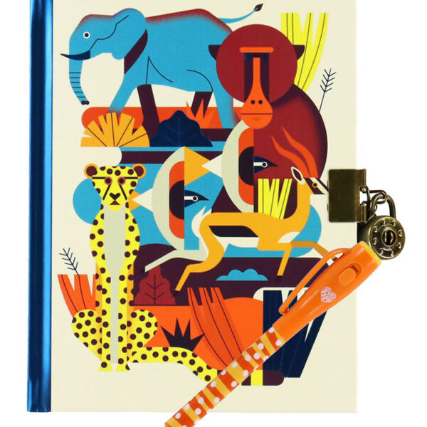 Djeco Dagbog m. Lås & Magisk Pen - Owen