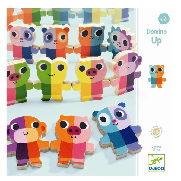 Djeco Domino - Træ - Up