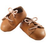 Djeco Dukkesko - 30-32 cm - Brun