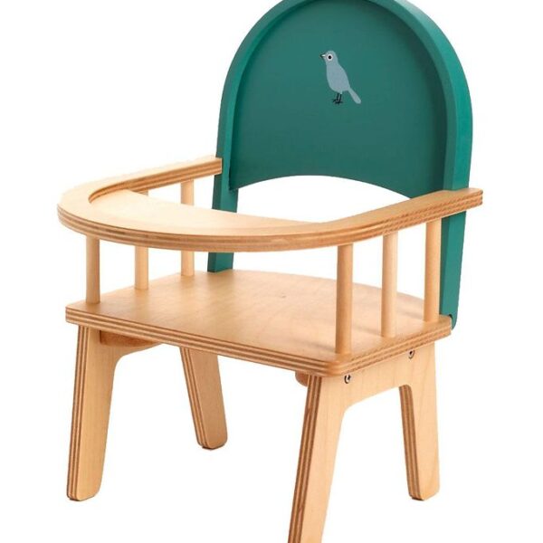 Djeco Dukketilbehør - Træ - Diner Chair