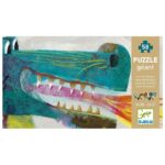 Djeco Kæmpepuslespil - 58 Brikker - 138 cm - Leon The Dragon