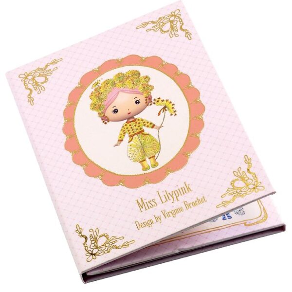 Djeco Klistermærker - 40 stk. - Miss Lilypink Djeco Klistermærker - 40 stk. - Miss Lilypink