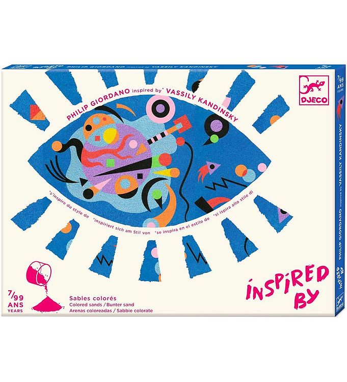 Djeco Kreasæt - 4 Motiver - Abstrakte Motiver Djeco Kreasæt - 4 Motiver - Abstrakte Motiver