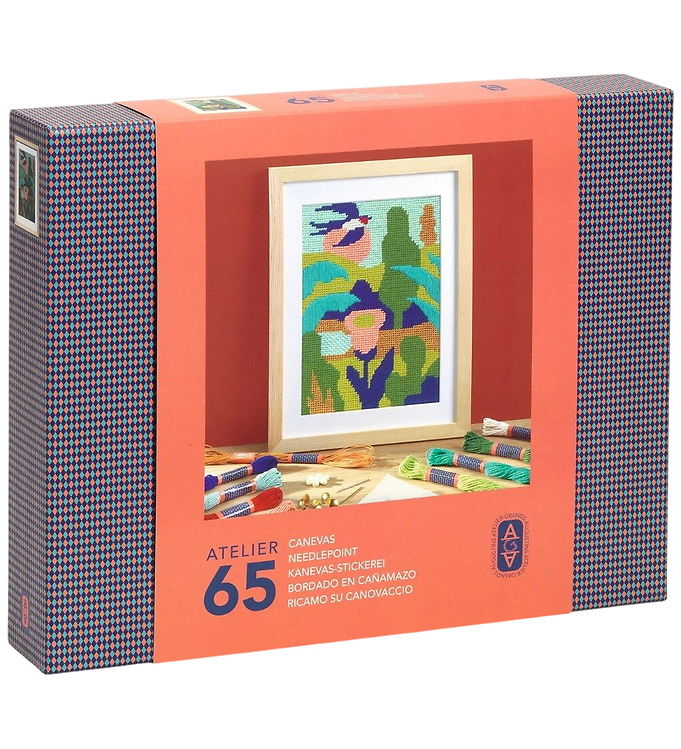 Djeco Kreasæt - Atelier 65 - Korssting Djeco Kreasæt - Atelier 65 - Korssting