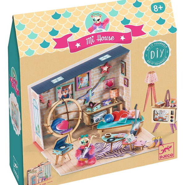 Djeco Kreasæt - DIY - Mi House - Stella
