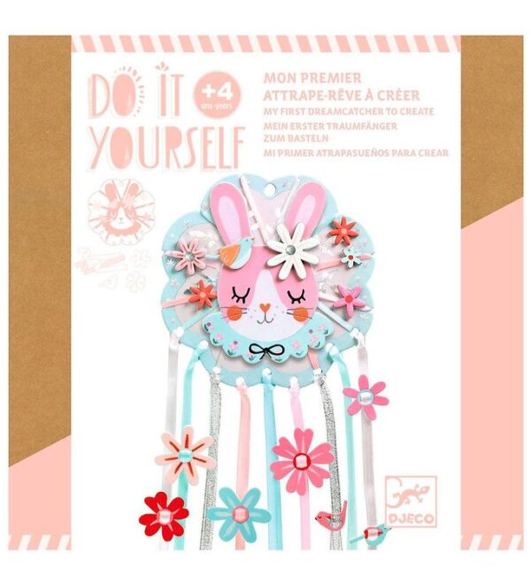 Djeco Kreasæt - DIY - Ophæng - Drømmefanger Djeco Kreasæt - DIY - Ophæng - Drømmefanger
