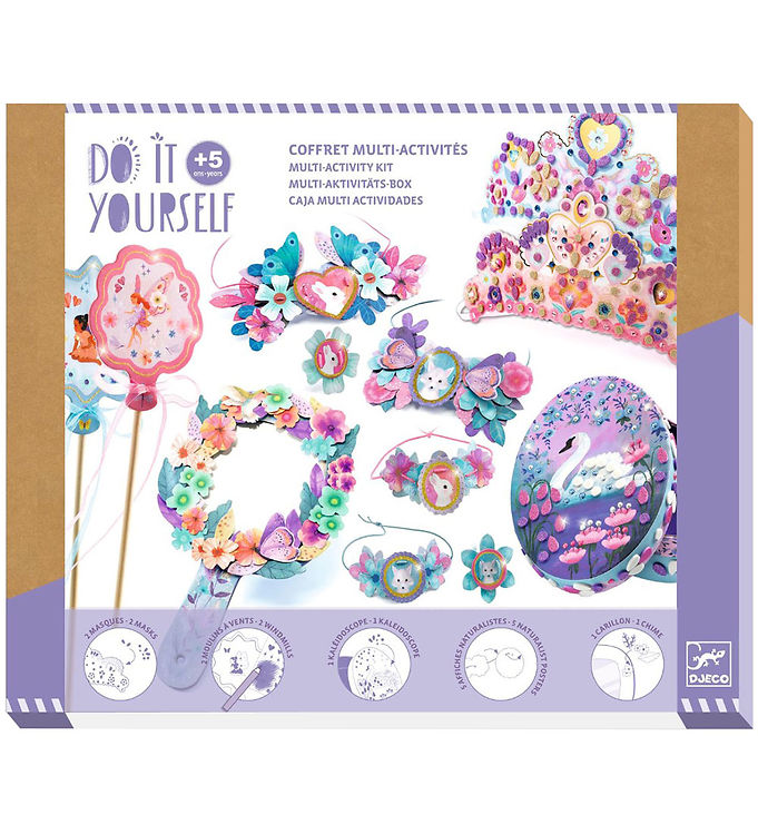 Djeco Kreasæt - DIY - Prinsesse Aktiviteter