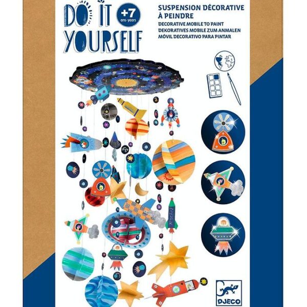 Djeco Kreasæt - DIY - Solsystemet