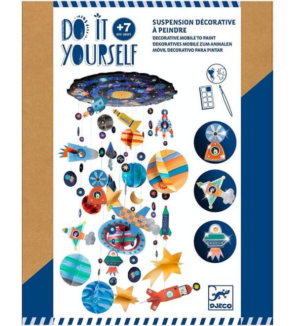 Djeco Kreasæt - DIY - Solsystemet