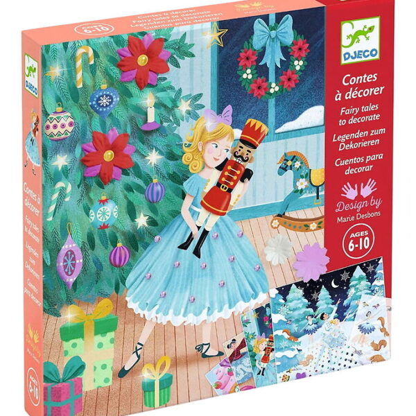 Djeco Kreasæt - Eventyr Der Kan Dekoreres - Nutcracker Djeco Kreasæt - Eventyr Der Kan Dekoreres - Nutcracker