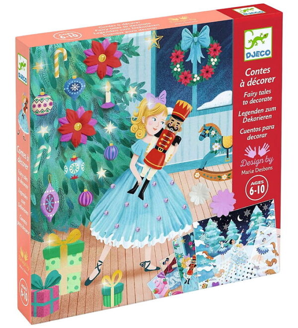 Djeco Kreasæt - Eventyr Der Kan Dekoreres - Nutcracker Djeco Kreasæt - Eventyr Der Kan Dekoreres - Nutcracker