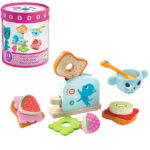 Djeco Legemad - 12 Dele - Spisetid, Katte