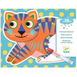 Djeco Magisk Farvelægning - Animaloma