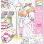 Djeco Maleark m. Små Døre - Les Petites De Pupi