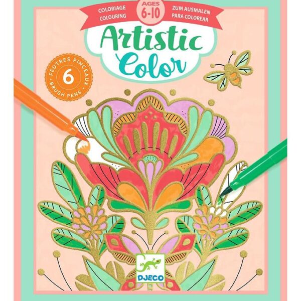 Djeco Malerier - Artistic Color - Flora