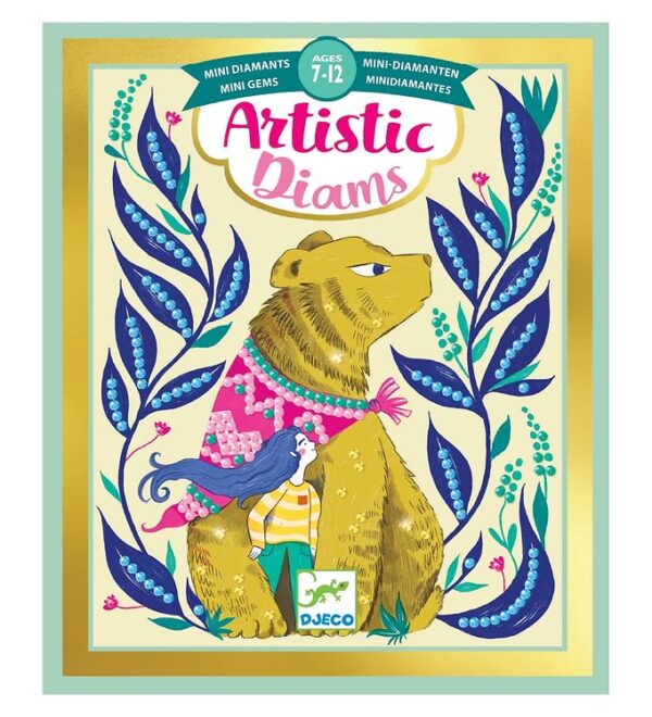 Djeco Mini Diamanter - Sæt - Artistic Diams - Mythical Creatures