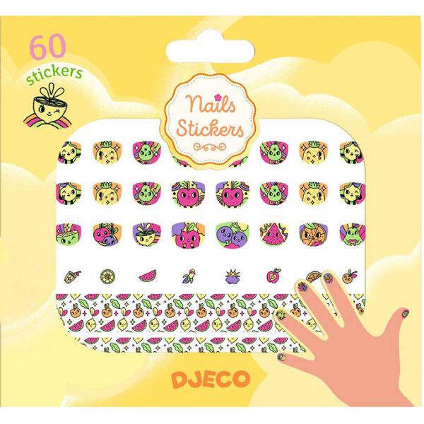Djeco Negle Klistermærker - 120 stk - Boost
