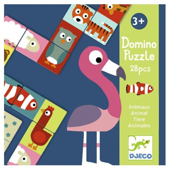 Djeco Puslespil - 28 Dele - Domino Djeco Puslespil - 28 Dele - Domino