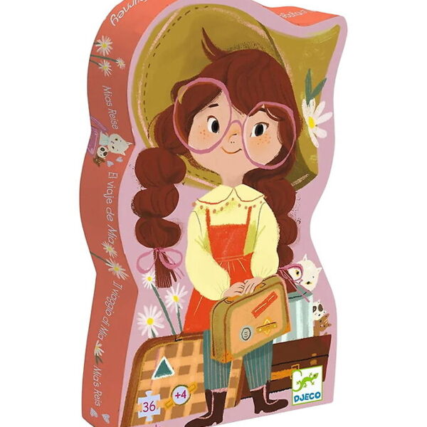 Djeco Puslespil - Mia's Journey - 36 Brikker