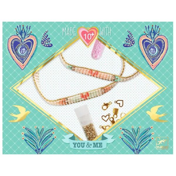 Djeco Smykkesæt - Miyuki And Hearts