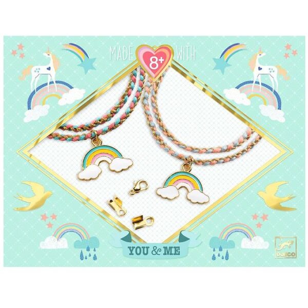 Djeco Smykkesæt - Rainbow Kumihimo