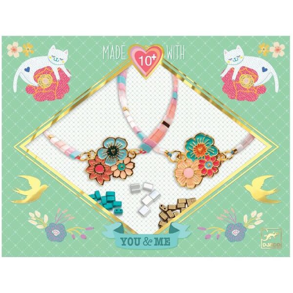 Djeco Smykkesæt - Tila And Flowers Djeco Smykkesæt - Tila And Flowers