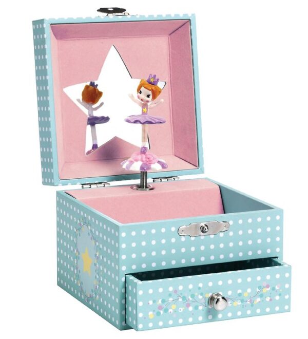 Djeco Smykkeskrin m. Musik - Delicate ballerina