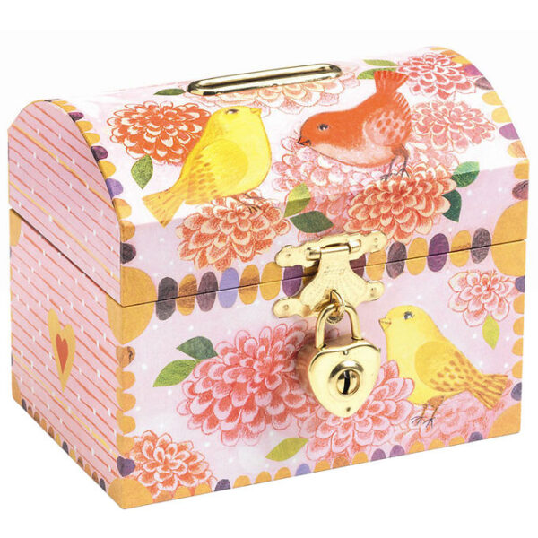 Djeco Sparebøsse - 10x12 cm - Fugle Djeco Sparebøsse - 10x12 cm - Fugle