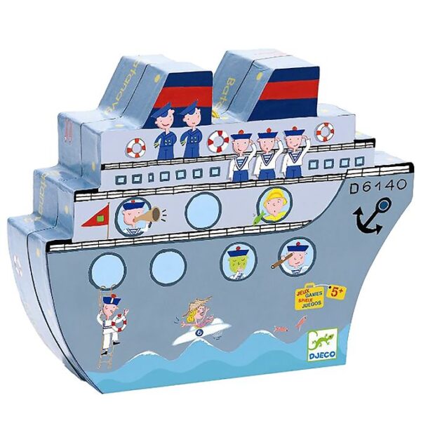 Djeco Spil - Magnetisk - Sænke Slagskibe Djeco Spil - Magnetisk - Sænke Slagskibe