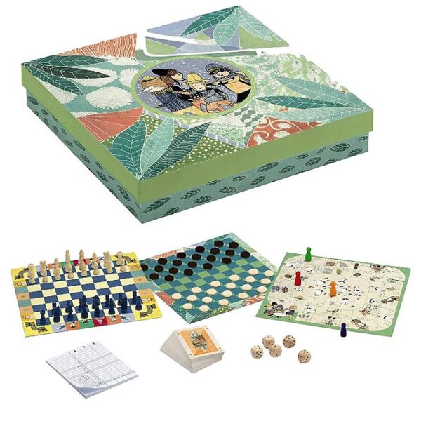 Djeco Spillemagasin - 20 Spil - Klassiske Spil