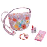 Djeco Taske m. Tilbehør - Birdie's - Lys Lilla m. Fugle