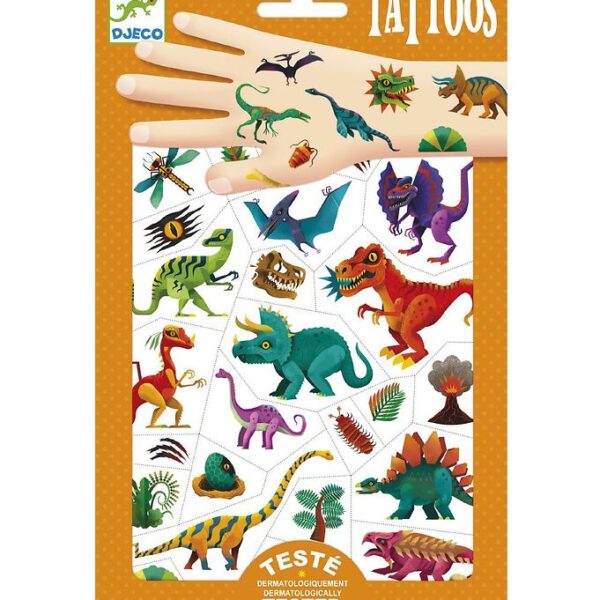 Djeco Tatoveringer - Dinosaurer